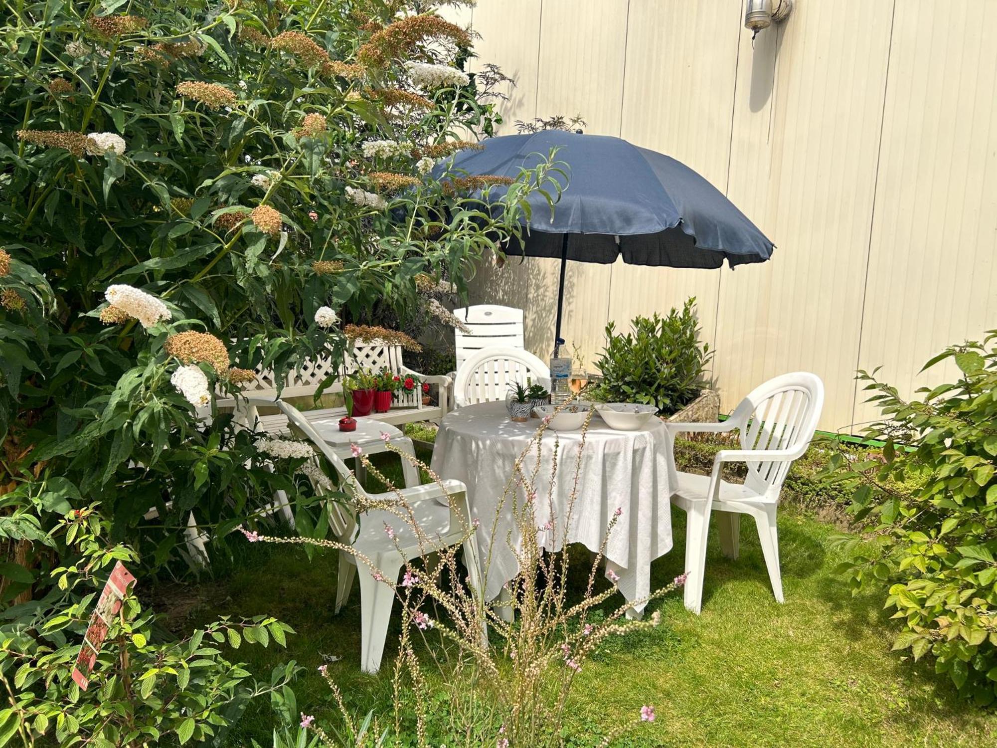 Appartement Avec Jardin 3 Couchages Proche Port Des Fontinettes Arques  Luaran gambar